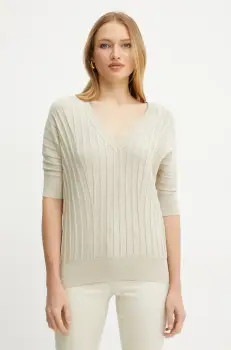 Morgan tricou MINSPI femei, culoarea bej, MINSPI imagine