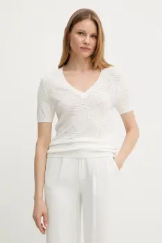 Morgan tricou MPALM culoarea bej, MPALM imagine