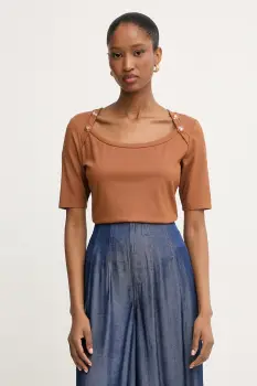 Morgan tricou pentru femei, cu vascoza imagine