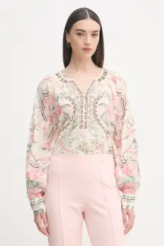 Mos Mosh bluza de femei din bumbac Wylde imagine