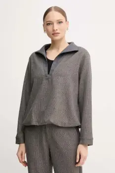 Mos Mosh bluza SOLEIA culoarea maro, 174090 imagine