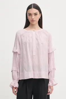 Mos Mosh bluza tip camasa pentru femei, cu vascoza Jorun imagine