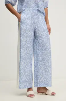 Mos Mosh pantaloni femei, lat, high waist, 169860 imagine