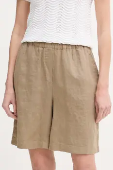 Mos Mosh Pantaloni scurti de dama din in imagine