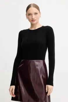 Mos Mosh pulover de lana culoarea maro, light, 168080 imagine