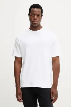 Mos Mosh tricou din bumbac DARREN culoarea alb, uni, 508280 imagine