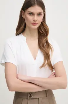 Mos Mosh tricou femei, culoarea alb, 160910 imagine