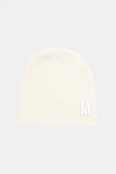 Moschino caciula de lana culoarea bej, M5877 60803 imagine