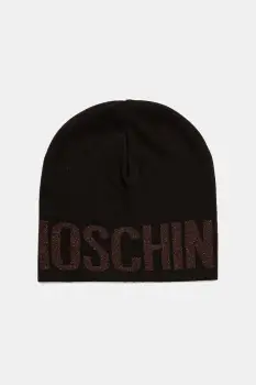 Moschino caciula de lana culoarea negru, din tesatura unia, M2997 65165 imagine