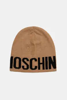 Moschino caciula de lana culoarea negru, din tesatura unia, M2997 65165 imagine