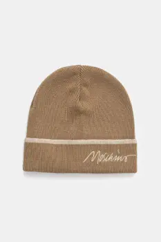 Moschino caciula de lana culoarea verde, M3352 65461 imagine