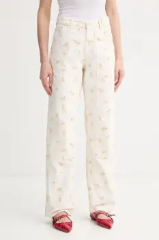 MSGM blugi relaxed fit pentru femei imagine