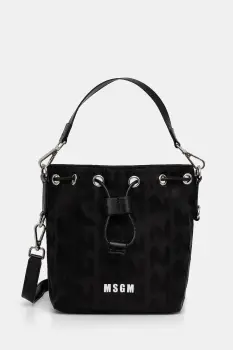 MSGM geanta culoarea negru, 3740MZ67.640 imagine