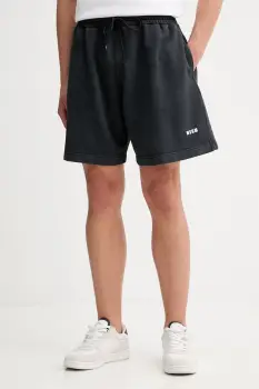 MSGM pantaloni scurti din bumbac imagine