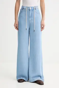 MUNTHE blugi wide leg de dama OBEY imagine