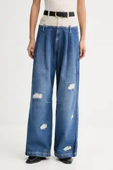 MUNTHE blugi wide leg pentru femei NEZZA imagine