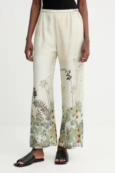 MUNTHE pantaloni de matase FABERT imagine