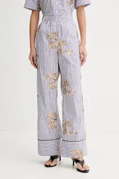 MUNTHE pantaloni pentru femei, din bumbac NIKITA imagine