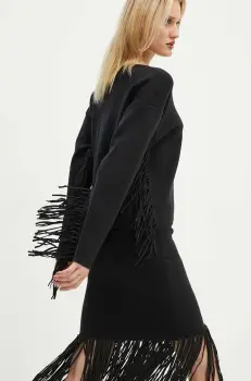 MUNTHE pulover TAGILLU femei, culoarea negru, light, 243161524376 imagine