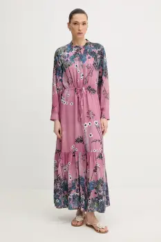 MUNTHE rochie din matase BERNADETTE imagine