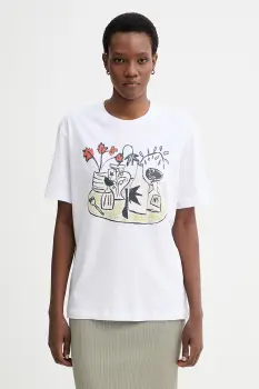 MUNTHE tricou din bumbac BALLON imagine