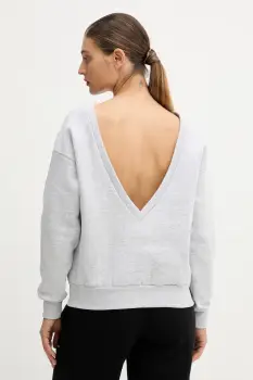 MUUV. bluza culoarea gri, melanj, 0 imagine