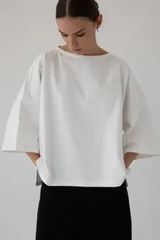 Muuv. tricou basic pentru femei, din bumbac KOAI imagine