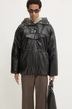 Nanushka geaca de puf OSANA barbati, culoarea negru, de iarna, NU24PFJK00299 imagine