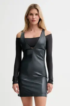 Nanushka rochie mini, drept, NW25PFDR01155 imagine