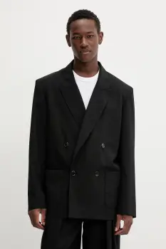 Nanushka sacou DERIK culoarea negru, NM25SSOW12599 imagine