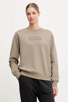 Napapijri bluza B-Box culoarea verde, cu imprimeu, NP0A4HYRN1T1 imagine