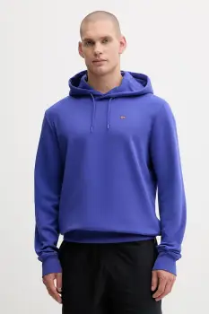 Napapijri bluza Balis cu gluga, uni, NP0A4FQVB3B1 imagine