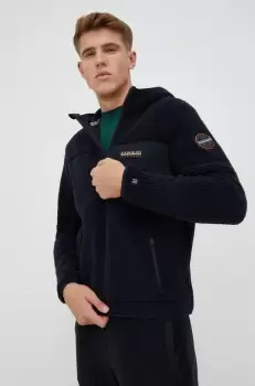 Napapijri bluza barbati, culoarea albastru marin, imagine