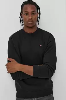 Napapijri Bluza barbati, culoarea negru, material neted imagine