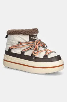 Napapijri cizme de iarna F5GLACIER02/NYP culoarea bej, NP0A892U NB7 imagine