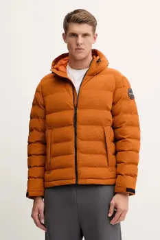 Napapijri geaca A-Terez culoarea portocaliu, de iarna, NP0A88TGA681 imagine