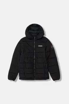 Napapijri geaca copii A-GESAR culoarea negru, NP0A891I9411 imagine