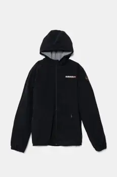 Napapijri geaca copii A-SCOTT culoarea negru, NP0A4HJR0411 imagine