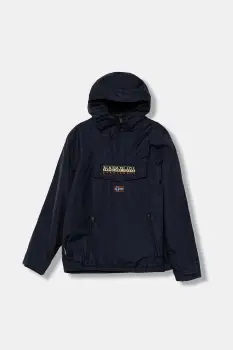 Napapijri geaca copii RAINFOREST culoarea bleumarin, NP0A4IBC1761 imagine