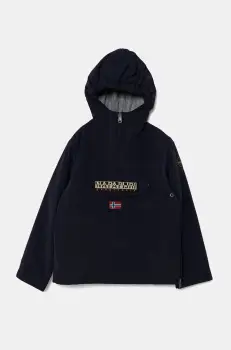 Napapijri geaca copii RAINFOREST WI 2 culoarea albastru marin, NP0A4HHK1761 imagine