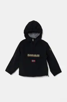 Napapijri geaca copii RAINFOREST WI 2 culoarea negru, NP0A4HHK0411 imagine