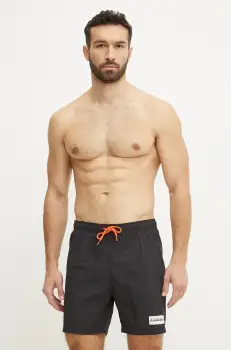 Napapijri pantaloni scurti de baie V-Box culoarea negru, NP0A4IBK0411 imagine