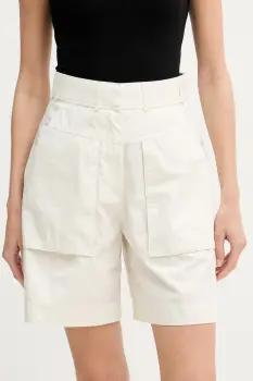 Napapijri pantaloni scurti de dama din bumbac LUCIDUM imagine