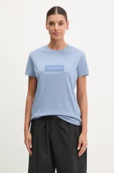 Napapijri tricou din bumbac S-Box femei, NP0A4IP1B2S1 imagine