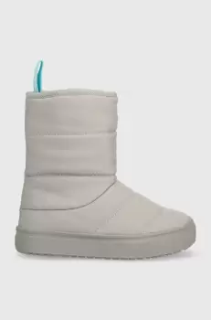 Native cizme de iarna copii Chamonix culoarea gri imagine