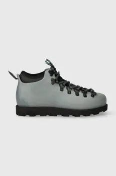 Native pantofi Fitzsimmons femei, culoarea gri, cu toc plat, 31106848.1774 imagine