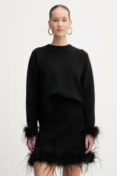 Never Fully Dressed pulover culoarea negru, NFDKN755 imagine