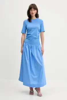 Never Fully Dressed rochie maxi, evazati, NFDDR2153 imagine