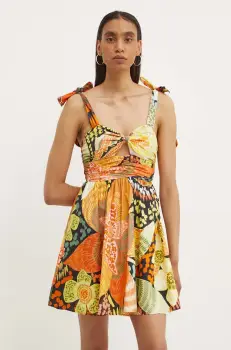 Never Fully Dressed rochie mini, mulata, NFDDR934 imagine