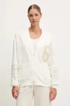 New Balance bluza culoarea bej, cu imprimeu, WT51515SST imagine